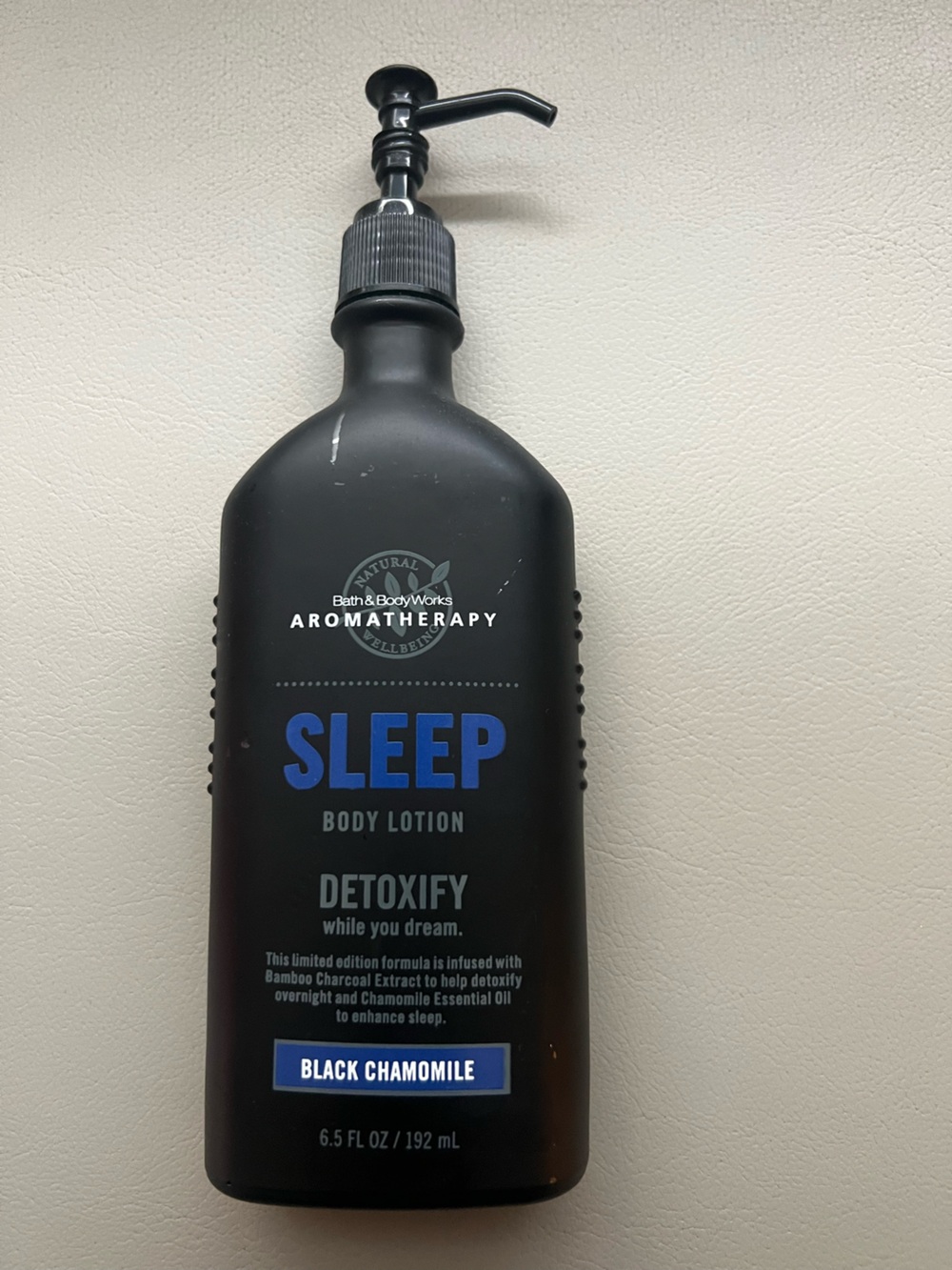 Bath & Body Works Black Chamomile SLEEP Aromatherapy Body Lotion- NWT